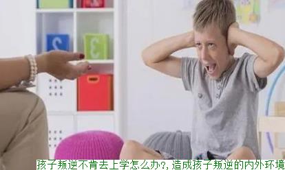 孩子叛逆不肯去上学怎么办?,造成孩子叛逆的内外环境