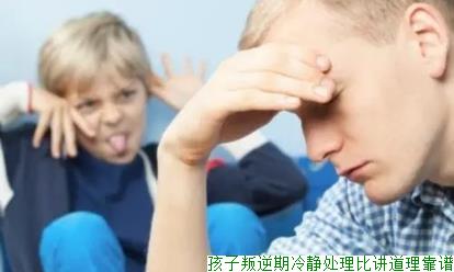 孩子叛逆期冷静处理比讲道理靠谱