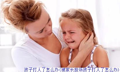 孩子打人了怎么办(被家长投诉孩子打人了怎么办)